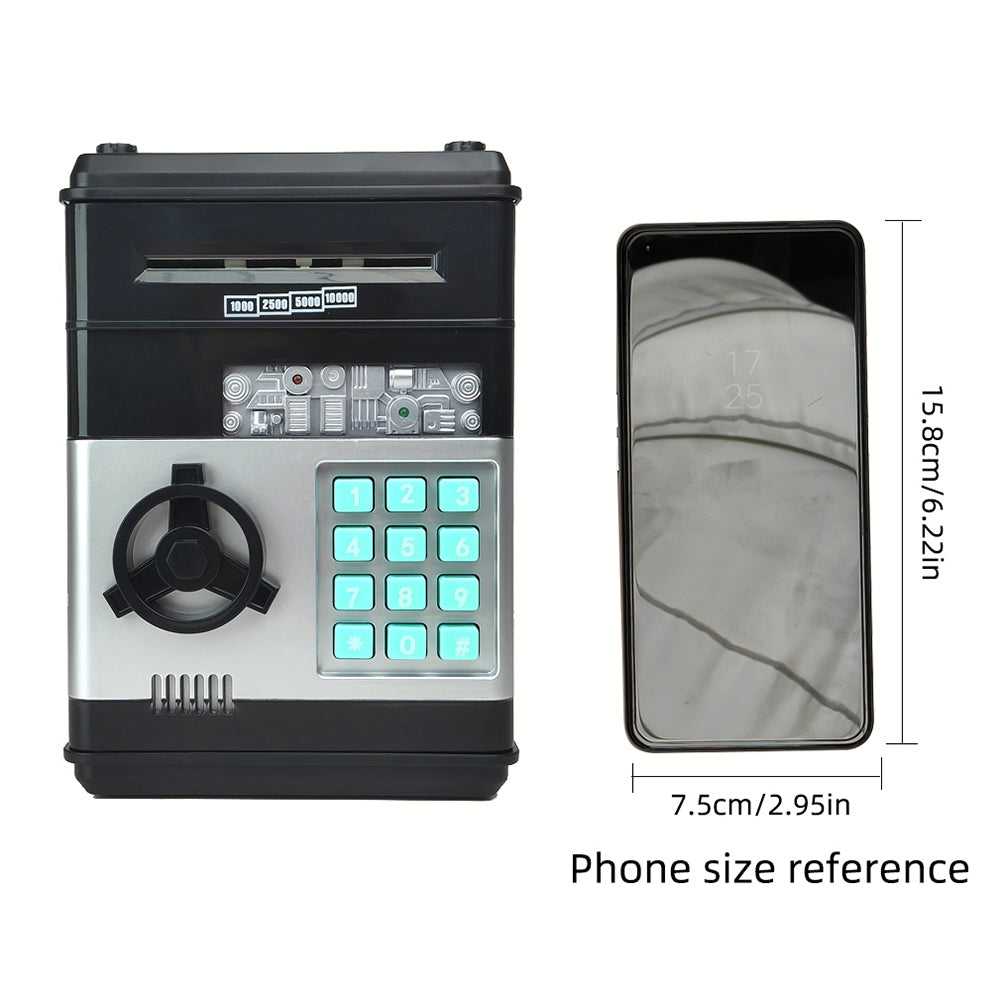 Children Black Piggy Bank Toy Portable Coin Money Box Children Black Piggy Bank Toy Portable Coin Money Box